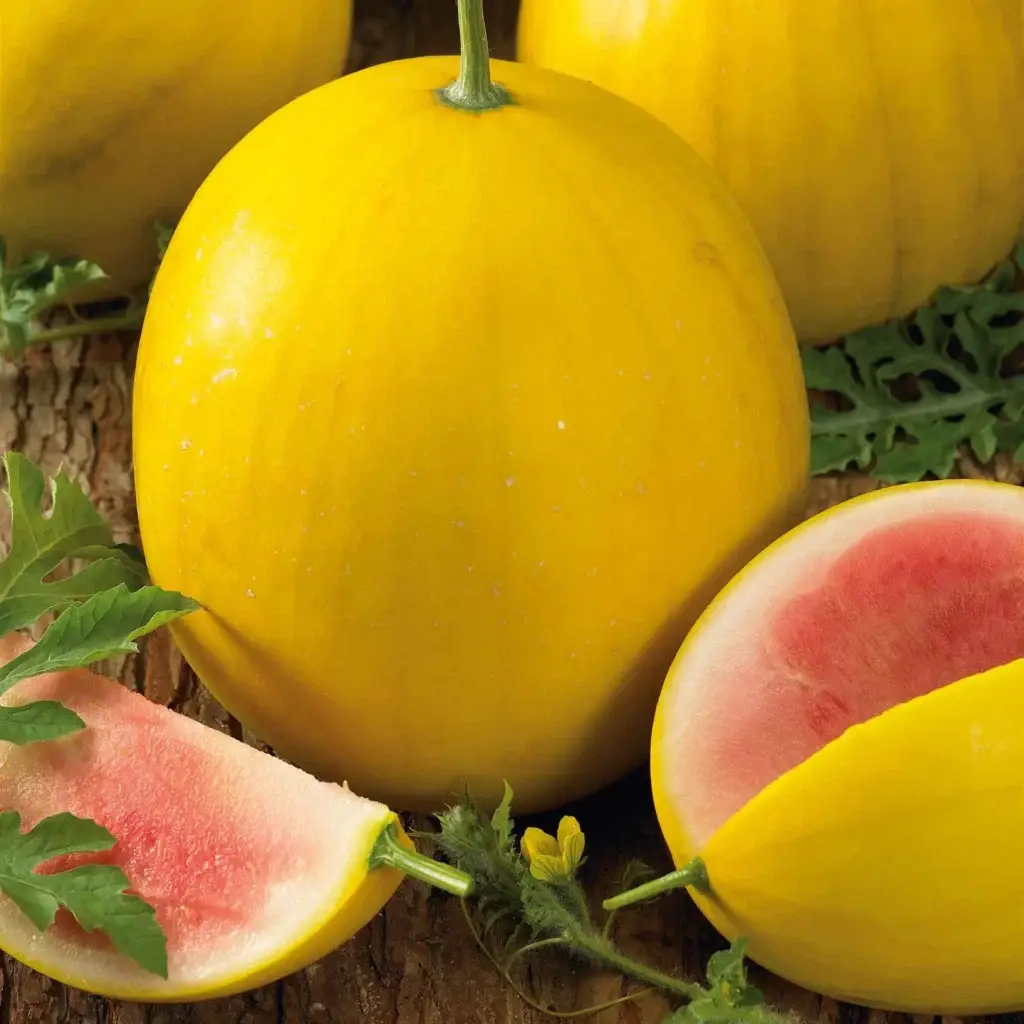 Golden midget watermelon